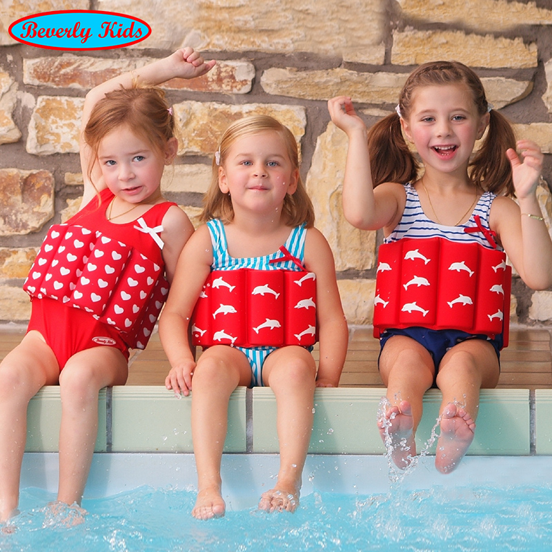 德國兒童浮力泳衣女孩泳衣連體女童泳衣寶寶嬰幼兒遊泳衣男童泳衣