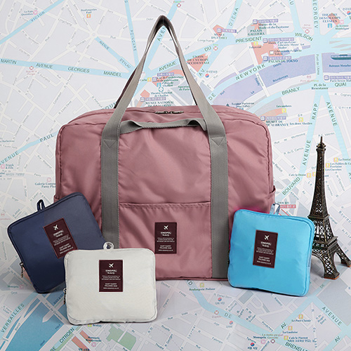可折疊旅行袋超大容量手提收納袋旅遊登機行李包女短途防水拉杆包
