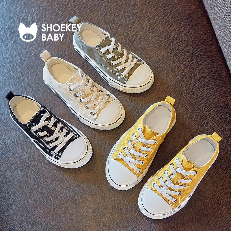 les enfants de toile de chaussures de filles, chaussures de sport blanches 2019 été de nouveau écolier fond mou bande élastique de chaussures de chaussures garçons les enfants de toile de chaussures de filles, chaussures de sport blanches 2019 été de nouveau écolier fond mou bande élastique de chaussures de chaussures garçons