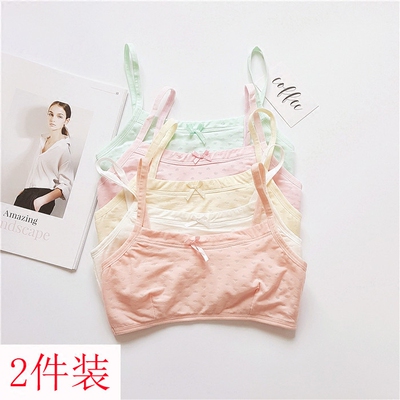 少女内衣10-12-16岁女孩抹胸纯棉小背心女大童发育期初中学生文胸-淘宝网