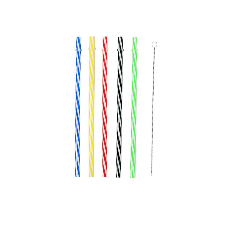 send brush 25 pcs hard plastic straw color hard straw thick hard straw can be repeated use