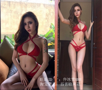 2019网红李恩熙同款海边沙滩温泉度假泳衣死库水比基尼性感女神-淘宝网