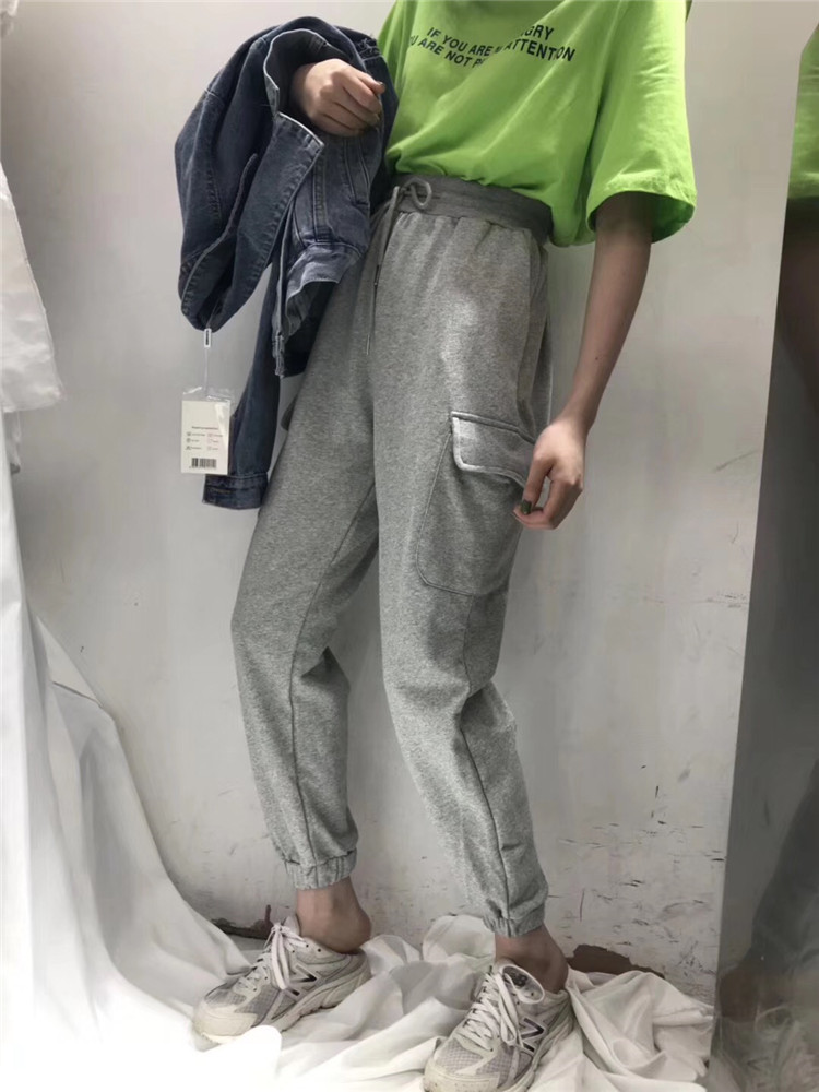 vanna corée kakamee nouveau joker lâche occasionnel de la taille élevée de l'outillage air bag, fermeture pieds neuf points de pantalon femme vanna corée kakamee nouveau joker lâche occasionnel de la taille élevée de l'outillage air bag, fermeture pieds neuf points de pantalon femme