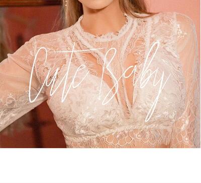 【胖次狂魔】法式睫毛蕾丝法风性感情趣内衣新品缠绕风睡衣套装-淘宝网