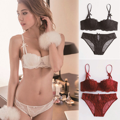 维多利亚新款文胸套装性感聚拢上托蕾丝半杯女士内衣红色结婚胸罩-淘宝网 维多利亚新款文胸套装性感聚拢上托蕾丝半杯女士内衣红色结婚胸罩-淘宝网