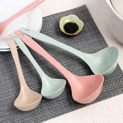 麦秸秆汤勺 环保家用长柄塑料盛粥勺厨房厨具加厚大号饭勺勺子-淘宝网 麦秸秆汤勺 环保家用长柄塑料盛粥勺厨房厨具加厚大号饭勺勺子-淘宝网
