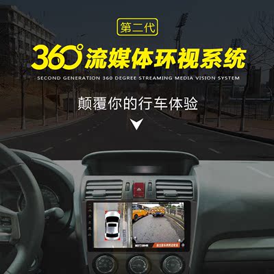 标题优化:畅行神州第二代360°流媒体环视系统语音触屏控制全景行车辅助