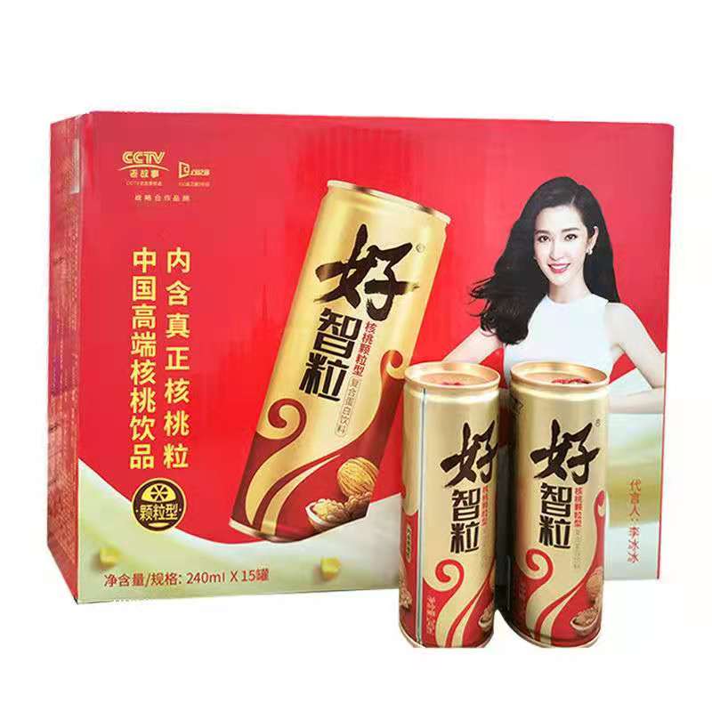 好智粒核桃露养生奶240ml*10灌