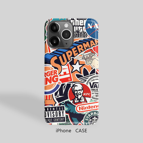 Superman Nasa Nintendo Logo New 14, 13, 12 iPhone Case