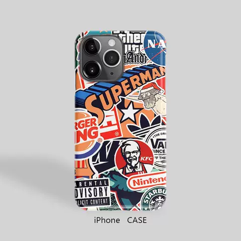 Superman Nasa Nintendo Logo New Phone Cases Covers Trendy Fashionable iPhone 14, iPhone 13, iPhone 12