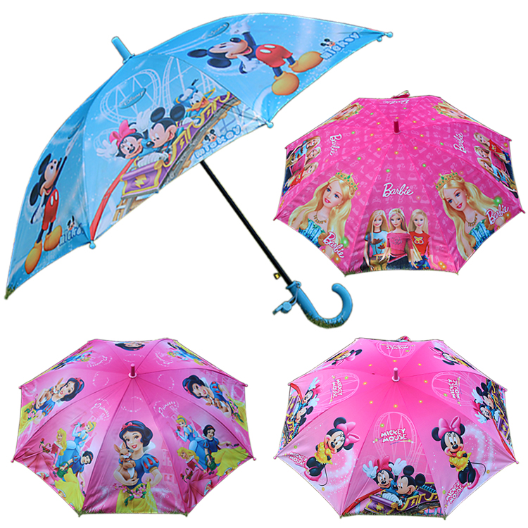 米奇米妮兒童雨傘米老鼠童傘男女童大碼6-10歲小學生晴雨傘