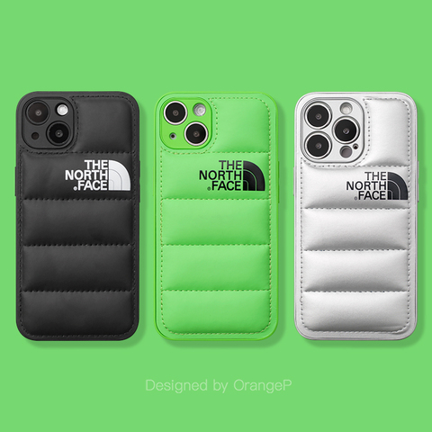 The North Face Puffy Puffer Down Jacket New IiPhone 15, 14, 13, 12 iPhone Case