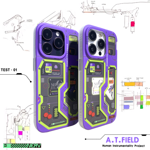 Evangelion New Mecha Style Double Layer IMD 15, 14, 13, 12 iPhone Case