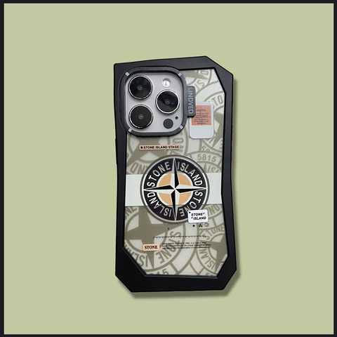 Stone Island New Shape Tough Shockproof 15, 14, 13, 12 iPhone Case
