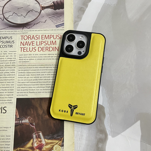 Yellow — KOBE NBA Basketball Puffy 14, 13, 12 iPhone Case