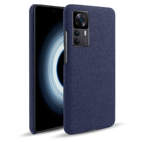 Blue — Two Tone Leather Stitched K40S K50, K50 Pro, K50 Ultra Phone Case