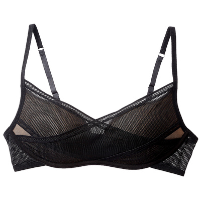 BOTHYOUNG性感薄款调整型聚拢文胸网纱情趣内衣女小胸无钢圈胸罩-淘宝网