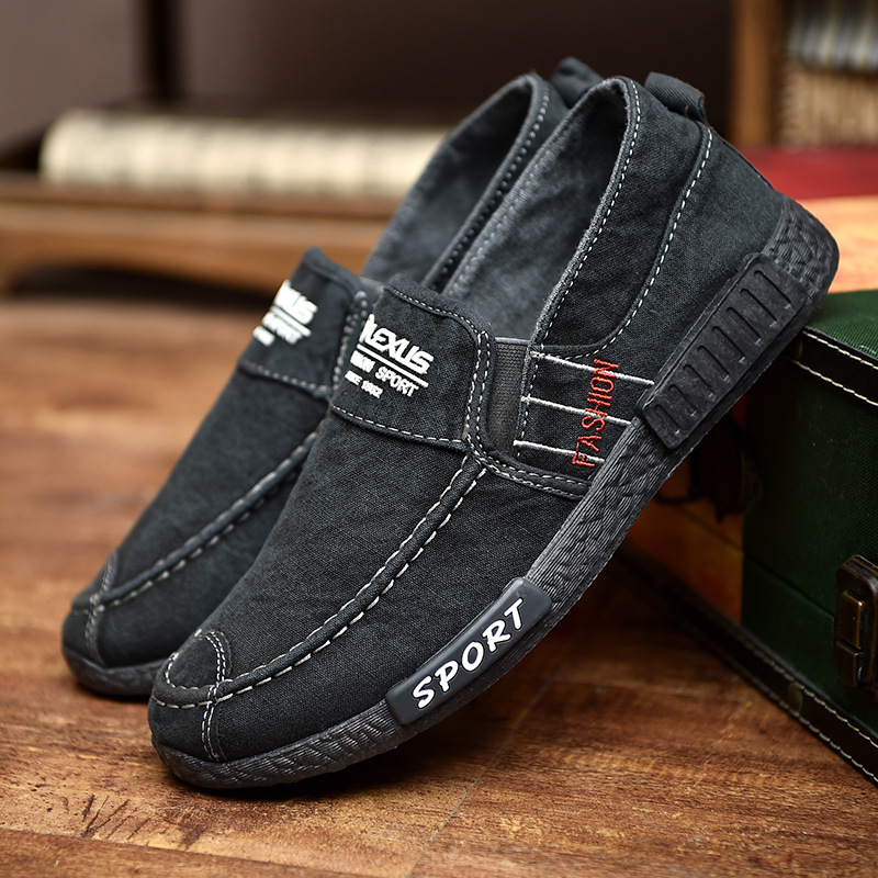 【aujourd'hui $ 59】nouveau mode hommes chaussures de toile explosion de modèles de tissu de lavage hommes casual sport chaussures paresseux chaussures de 【aujourd'hui $ 59】nouveau mode hommes chaussures de toile explosion de modèles de tissu de lavage hommes casual sport chaussures paresseux chaussures de