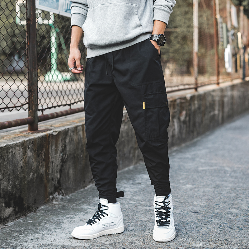 printemps nouvelle version coréenne de casual pantalons cargo hommes lâches tendance de la jeunesse japonaise faisceau pieds pantalon joker étudiants printemps nouvelle version coréenne de casual pantalons cargo hommes lâches tendance de la jeunesse japonaise faisceau pieds pantalon joker étudiants