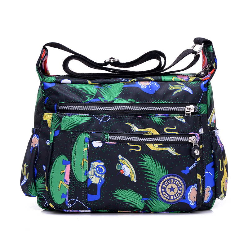 nylon oxford cloth bag canvas ms. shoulder messenger bag leisure bag large capacity bag new mothers