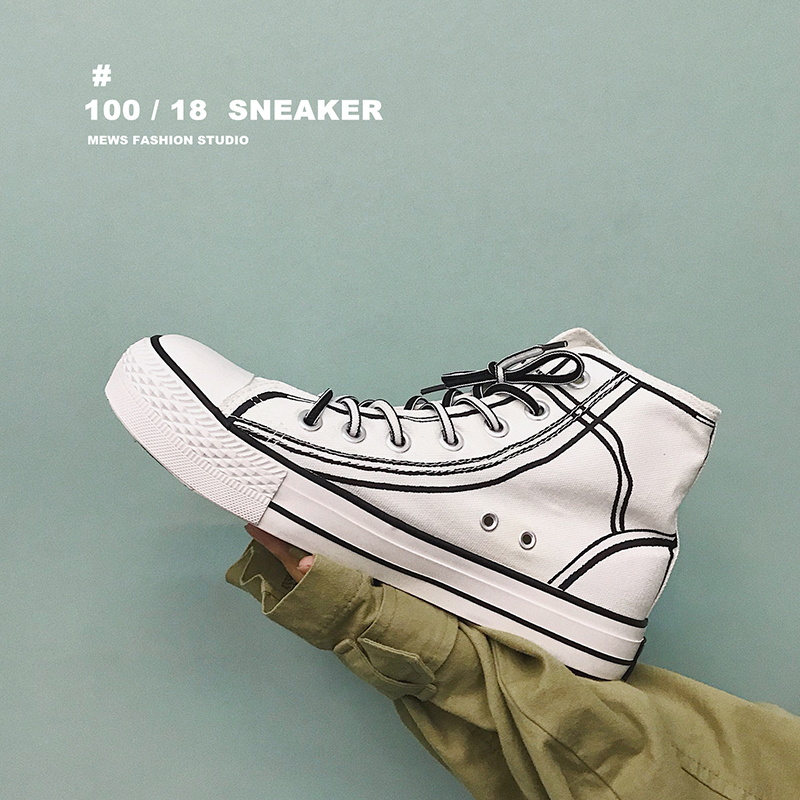sous-jun 19ss printemps-été ins-ultra-feu-port de vent haut-dessus chaussures de toile des hommes chaussures de sport pour les étudiants joker de loisirs chaussures de marée sous-jun 19ss printemps-été ins-ultra-feu-port de vent haut-dessus chaussures de toile des hommes chaussures de sport pour les étudiants joker de loisirs chaussures de marée