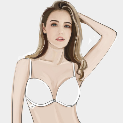 bralette法式少女无钢圈性感文胸聚拢上托防下垂内衣套装女收副乳-淘宝网