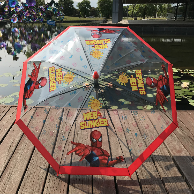 天天特惠新透明兒童雨傘蘇菲女童小學生男女孩卡通遮雨公主傘