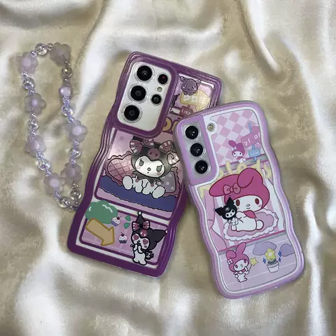 My Melody Girls Phone Cases Covers Easy Grip Silicone TPU Galaxy S23, Galaxy S23 Plus, Galaxy S23 Ultra, Galaxy S22, Galaxy S22 Plus, Galaxy S22 Ultra, Galaxy S21, Galaxy S21 Plus, Galaxy S21 Ultra, Galaxy A13 5G, A23 5G, A33 5G, A53 5G, A73 5G,