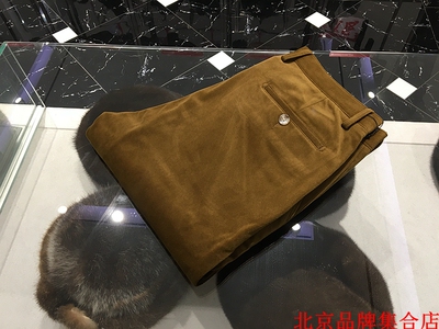 方仕-法莱凯帝 男士秋冬厚款 双层 100%聚酯纤维 卡其条绒
