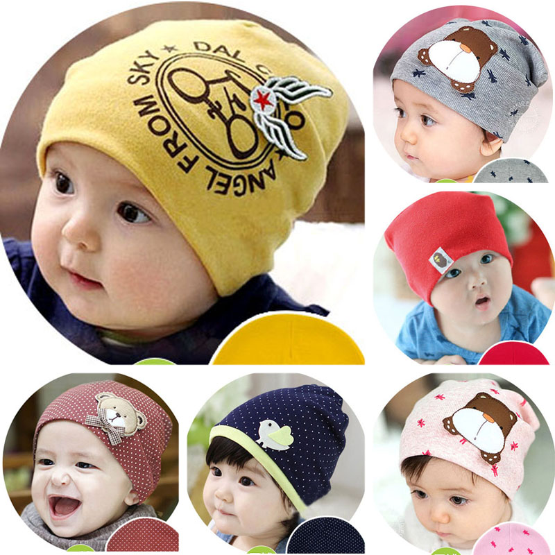 0秋鼕季鼕天3個月6寶寶嬰兒帽子1歲韓版純棉男童女童厚幼兒童潮12