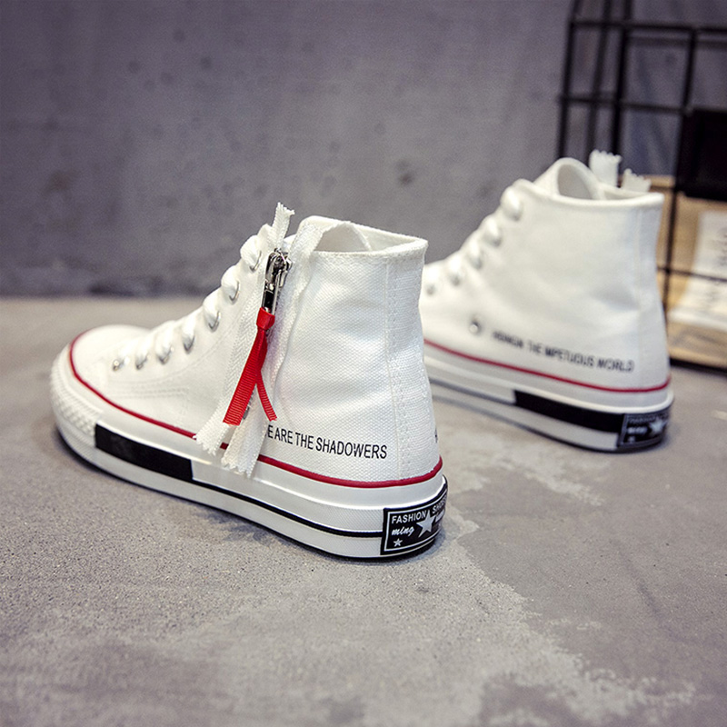hip-hop chaussures de toile de la femelle marée high-top hip-hop 2018 nouveau joker version coréenne de ulzzang étudiants d'automne chaussures de sport hip-hop chaussures de toile de la femelle marée high-top hip-hop 2018 nouveau joker version coréenne de ulzzang étudiants d'automne chaussures de sport