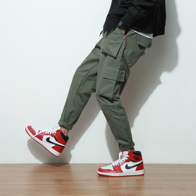 pantalon cargo femme japonaise lâche bf style un couple de grandes poches des étudiants pantalon port de goût-harajuku joker pantalons enfants pantalon cargo femme japonaise lâche bf style un couple de grandes poches des étudiants pantalon port de goût-harajuku joker pantalons enfants