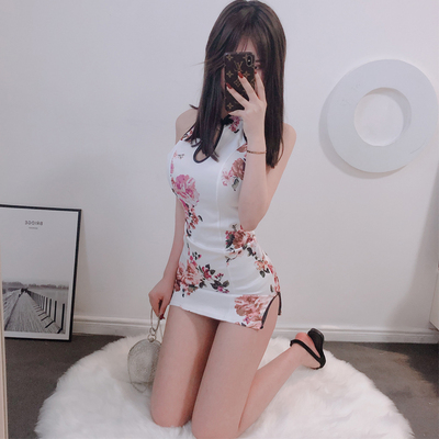 2020夏新款网红主播同款性感露背印色改良旗袍紧身包臀礼服连衣裙-淘宝网 2020夏新款网红主播同款性感露背印色改良旗袍紧身包臀礼服连衣裙-淘宝网