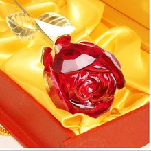 Подарки на День Святого Валентина, хрустальные розы для подруги, жены, подруги, красивые украшения, подарки, сумки, почта.
