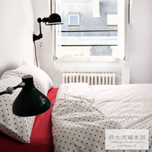 Новая продукция Nordic IKEA Ретро Простой Ветроактивный принт простыни цельные хлопчатобумажные постельные принадлежности 4 комплекта почта