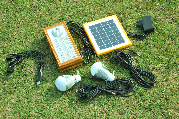 太阳能充电应急小系统灯 手机充电宝强光手提灯 led野营灯