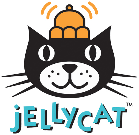 gift bag*英国jellycat彩色果冻猫logo原装礼品袋/手提袋/礼物袋
