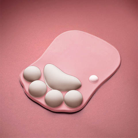 Cute Cat Paw Memory Foam Desktop Mousepad – Accessories
