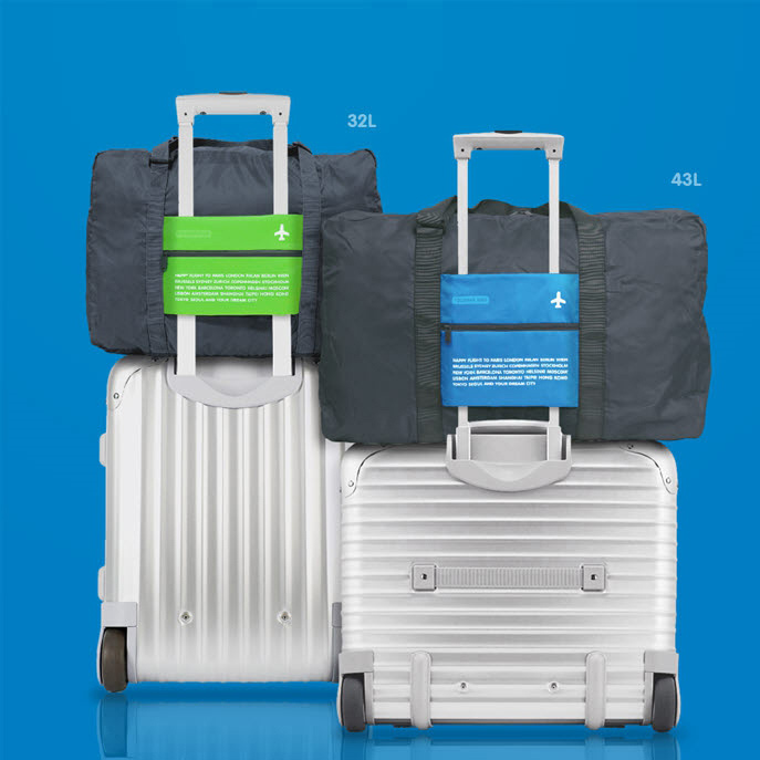 天天特價可折疊旅行包手提行李袋大容量登機包短途防水可套拉杆箱