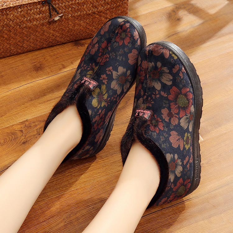 鼕季老北京布鞋女棉鞋