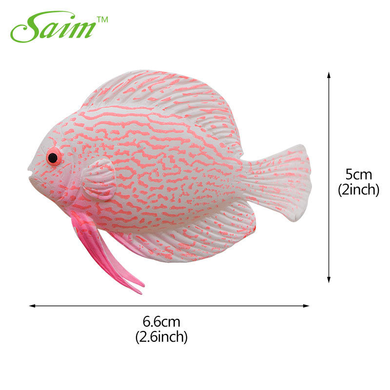 Simulation Ocean Tropical Fish Fish Tank Landscaping Decorations Simulation Colorful Clownfish Guppy Fairy Fish Free Shipping