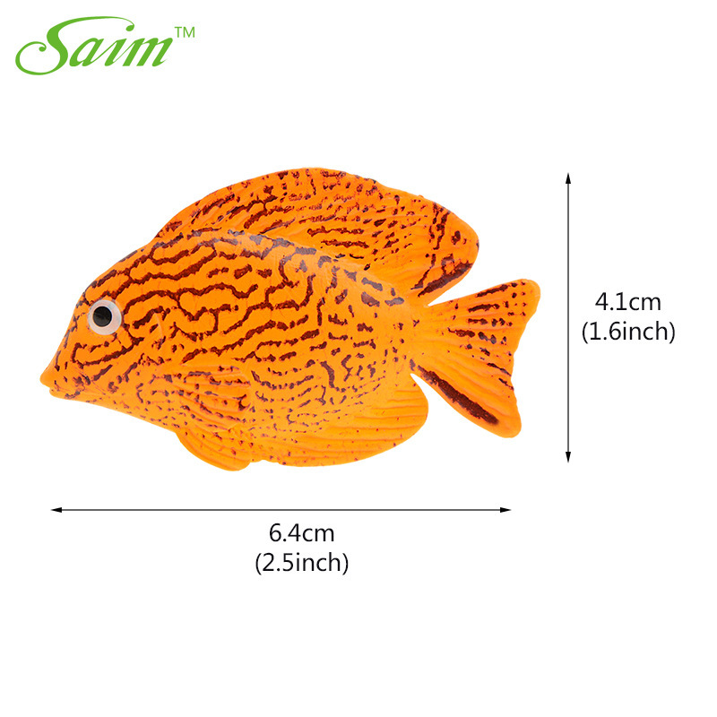 Simulation Ocean Tropical Fish Fish Tank Landscaping Decorations Simulation Colorful Clownfish Guppy Fairy Fish Free Shipping