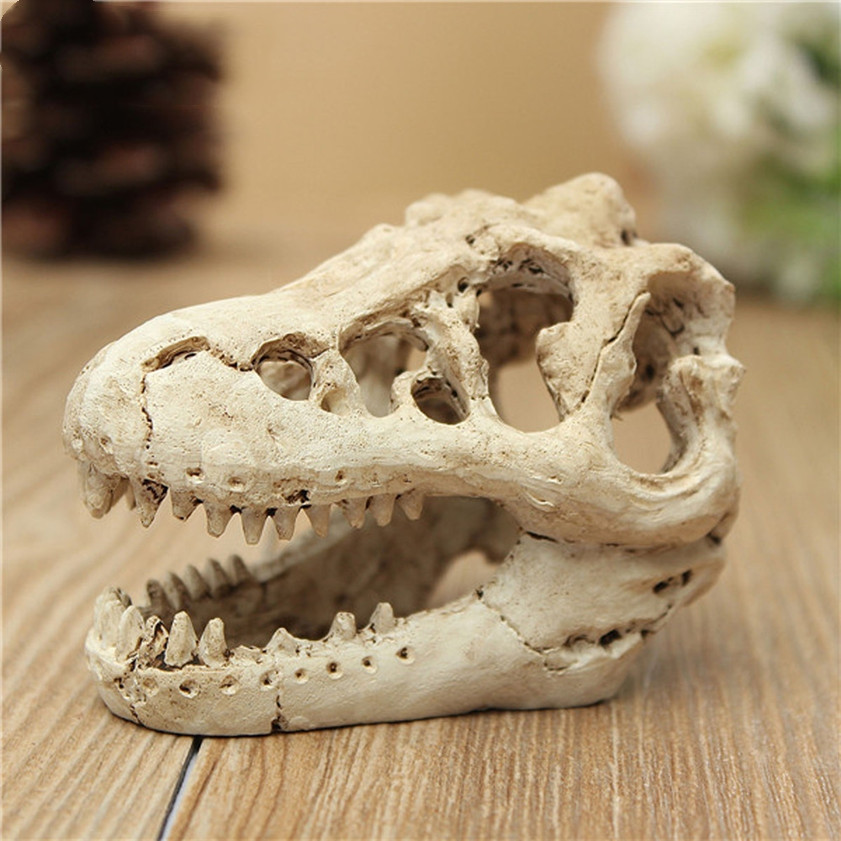 Fish Tank Aquarium Landscaping Fish Tank Decoration Landscaping Aquatic Plants Landscaping Dinosaur Skull Resin Skull Free Shipping