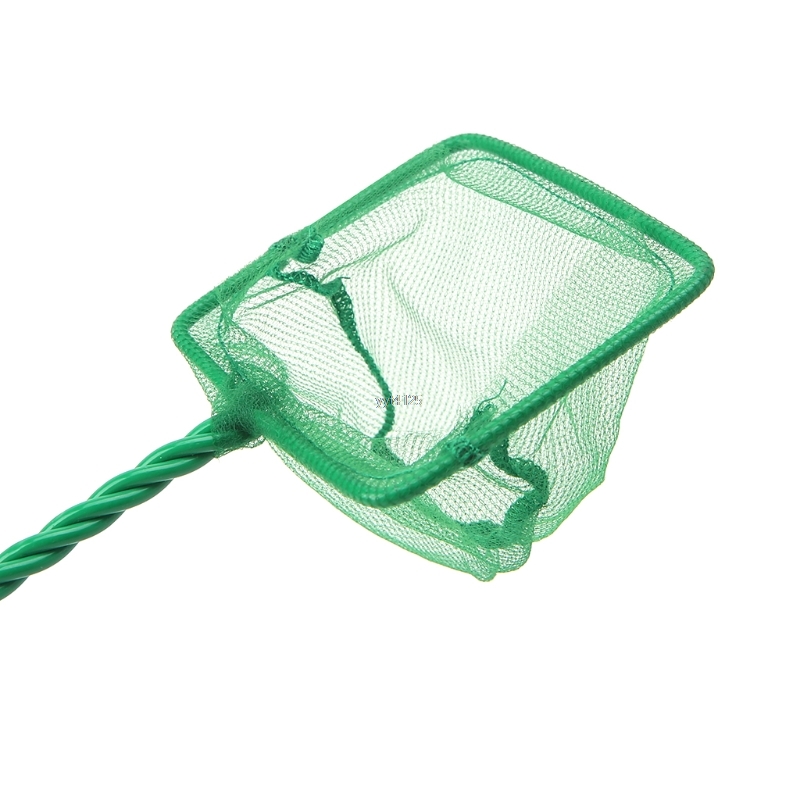 Fish Tank Fish-Catching Net Salvage Fish Net Bag Fishnet Pocket round and Square Fish-Catching Net Hand Copy Fishnet Goldfish Tropical Fish Fishing Aquarium Hand Net