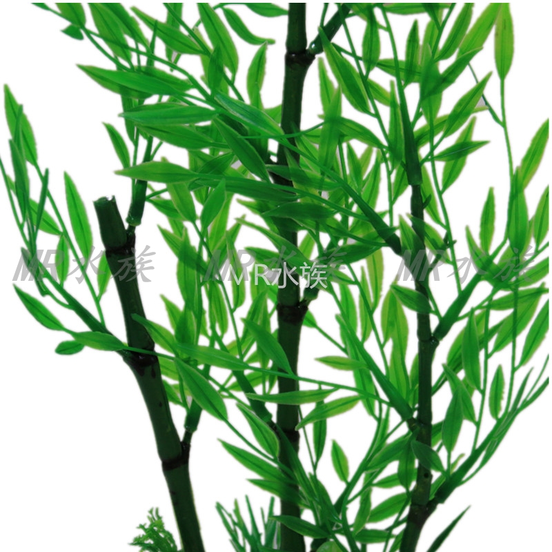 Aquarium Simulation Aquatic Plants Fake Aquatic Plants Fish Tank Landscape Setting Fish Tank Decorative Resin Imitation Bamboo