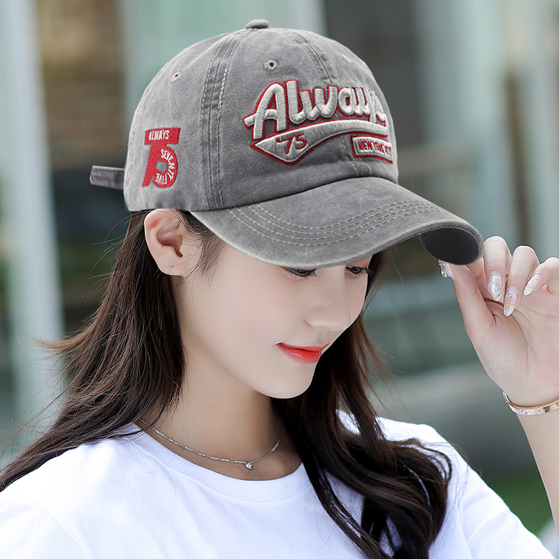 Baseball Cap for Women Spring and Summer Sun-Proof New Look Small Casual Korean Fashion All-Matching Hat Men's Peaked Cap