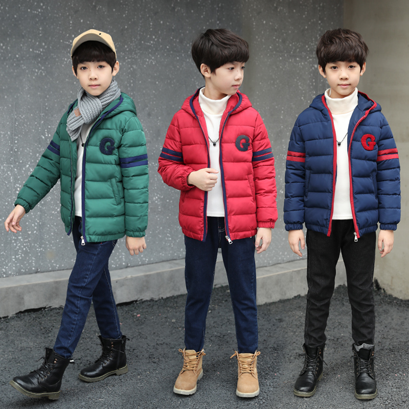 男童棉服2020新款宝宝冬装儿童羽绒棉衣中大童棉袄加厚外套童装潮