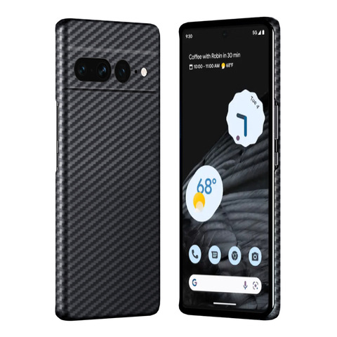 Genuine Carbon Fiber Thin Slim 7, 7 Pro Google Pixel Phone Case