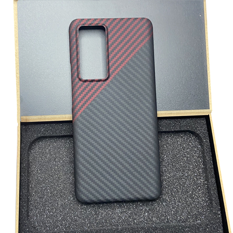 Red — Carbon Fiber K40 Carbon Fiber Thin K50, K50 Pro, K50 Ultra Phone Case