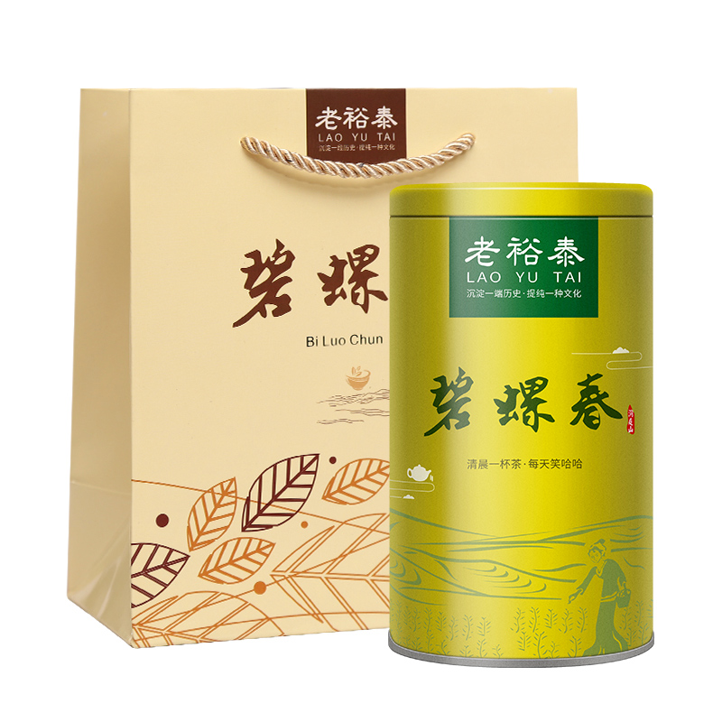 老裕泰 碧螺春2018新茶250g特级苏州洞庭绿茶春茶散装嫩芽